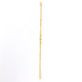 Modern Multi-Bead 22k Gold Bracelet