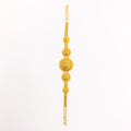 Stately Dome 22k Gold Bracelet