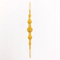 Ritzy Dome 22k Gold Bracelet