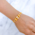 Marvelous Two Strand 22k Gold Bracelet