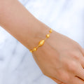 Sleek Striking 22k Gold Bracelet