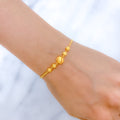 Graceful Shiny 22k Gold Bracelet