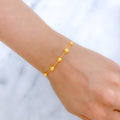 Contemporary Gold 22k Bracelet