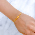 Gorgeous Sleek Gold 22k Gold Bracelet