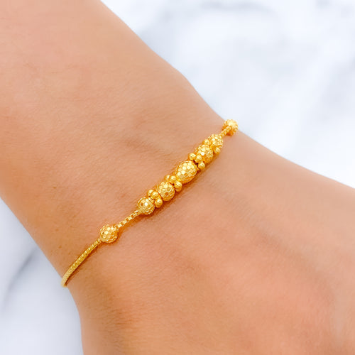 Glossy Gold 22k Gold Bracelet