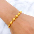 Modern Dressy Gold 22k Gold Bracelet