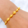 Modern Dressy Gold 22k Gold Bracelet