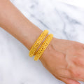 Elevated Sophisticated Bangle Pair