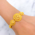 Stately Dome 22k Gold Bracelet