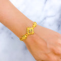 Traditional Meenakari 22k Gold Bracelet