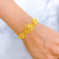 Ritzy Dome 22k Gold Bracelet