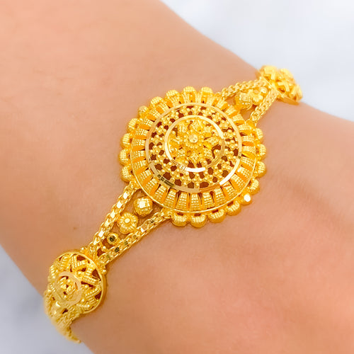 Unique Indian 22k Gold Bracelet