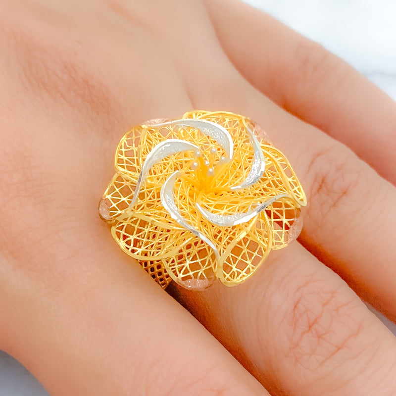 Beautiful Netted Ring