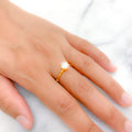 Sleek CZ Ring