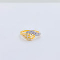 Opulent CZ 22k Gold Ring