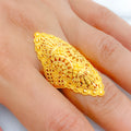 Ornate Statement 22k Gold Ring