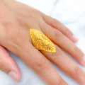 Ornate Statement 22k Gold Ring