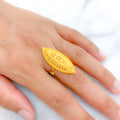 Chic Elongated Ring