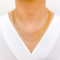 Modern Four-Lara Necklace Set