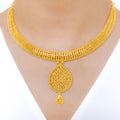 Graceful Shimmering 22k Gold Set