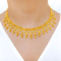 Lush Contemporary 22k Gold Set