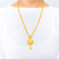 Sophisticated Bright Drop 22k Gold Set