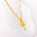 Sophisticated Bright Drop 22k Gold Set