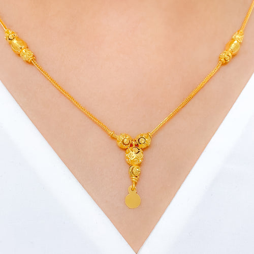 Sophisticated Gold Necklace