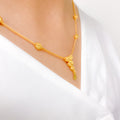 Sleek Beaded Necklace