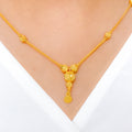 Classy Glistening Gold Necklace