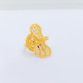 Ethereal Netted 22k Gold Ring