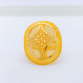 Beautiful Netted 22k Gold Ring