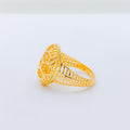 Opulent Cluster 22k Gold Ring