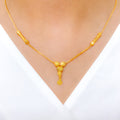 Bright Bead Adorned Necklace