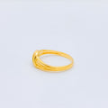 Delicate Sleek 22k Gold Ring