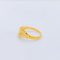 Charming Sleek 22k Gold Ring