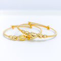 High Finish Baby 22k Gold Bangles