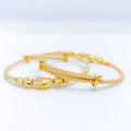 High Finish Baby 22k Gold Bangles