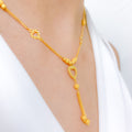 Heart + Tassel Necklace Set