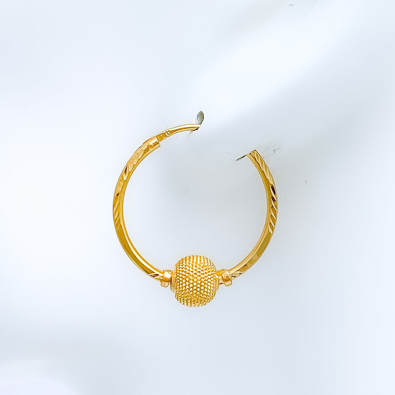 Versatile Gold Bali 22k Gold Earrings