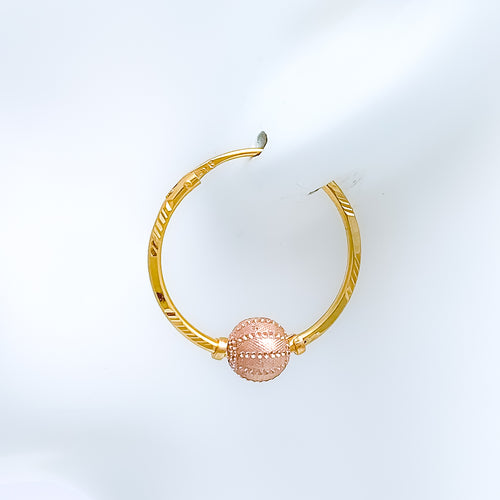 Classy Rose Gold 22k Gold Bali