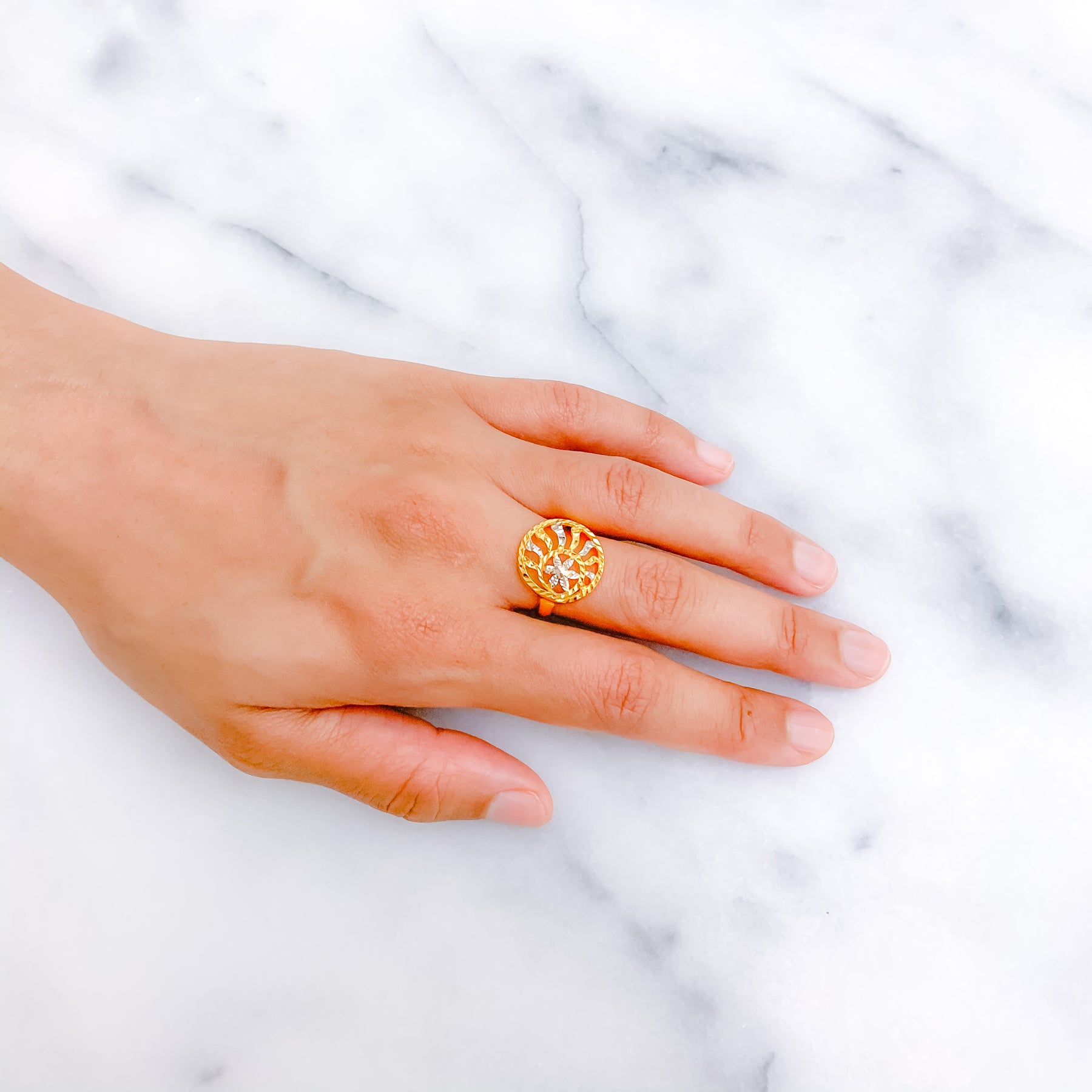 Starburst Lightweight Ring – Andaaz Jewelers