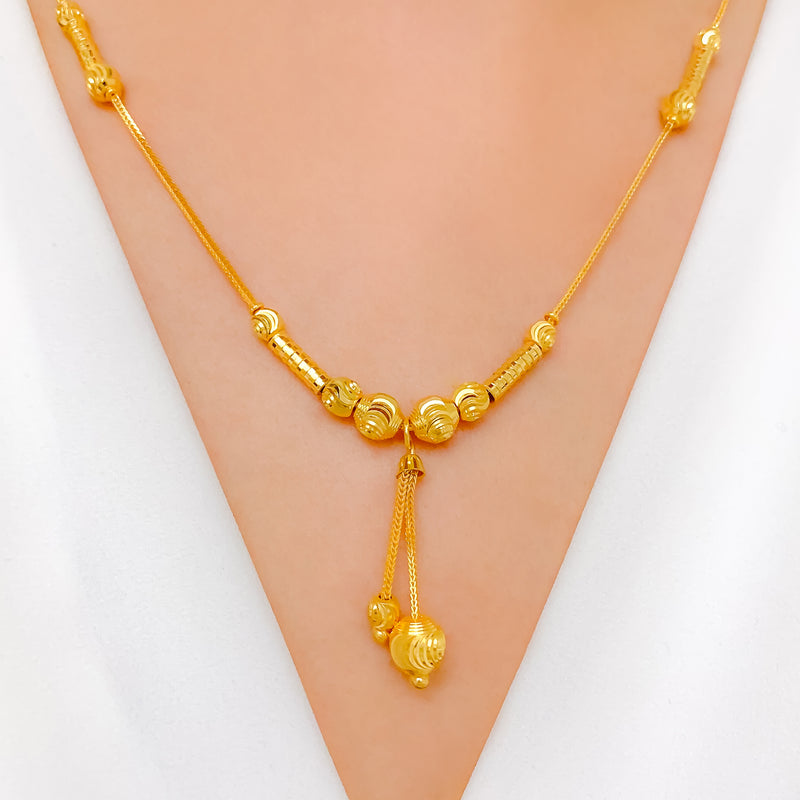 Exclusive Shiny 22k Gold Necklace