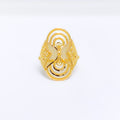 Stunning Netted Gold Ring
