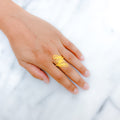 Sophisticated Shining 22k Gold Ring