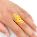 Sophisticated Shining 22k Gold Ring