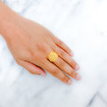 Vintage Symmetrical 22k Gold Ring