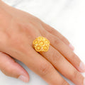 Vintage Symmetrical 22k Gold Ring