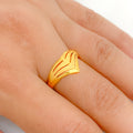 Striking 22k Gold Ring