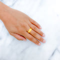 Modest Plush 22k Gold Ring